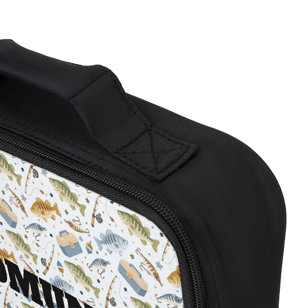 Personalized Dino Pattern Lunch Bag — Custom Name (e.g., Edmund)