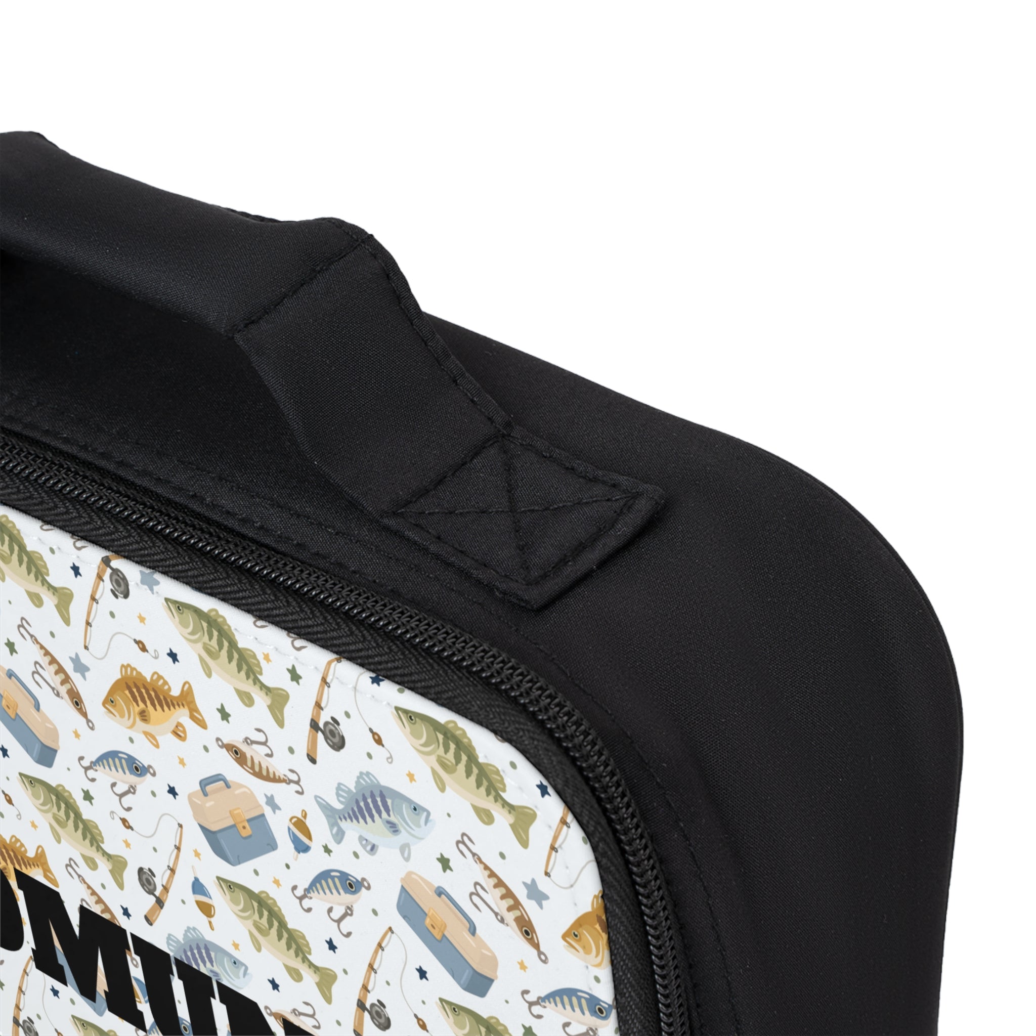 Personalized Dino Pattern Lunch Bag — Custom Name (e.g., Edmund)