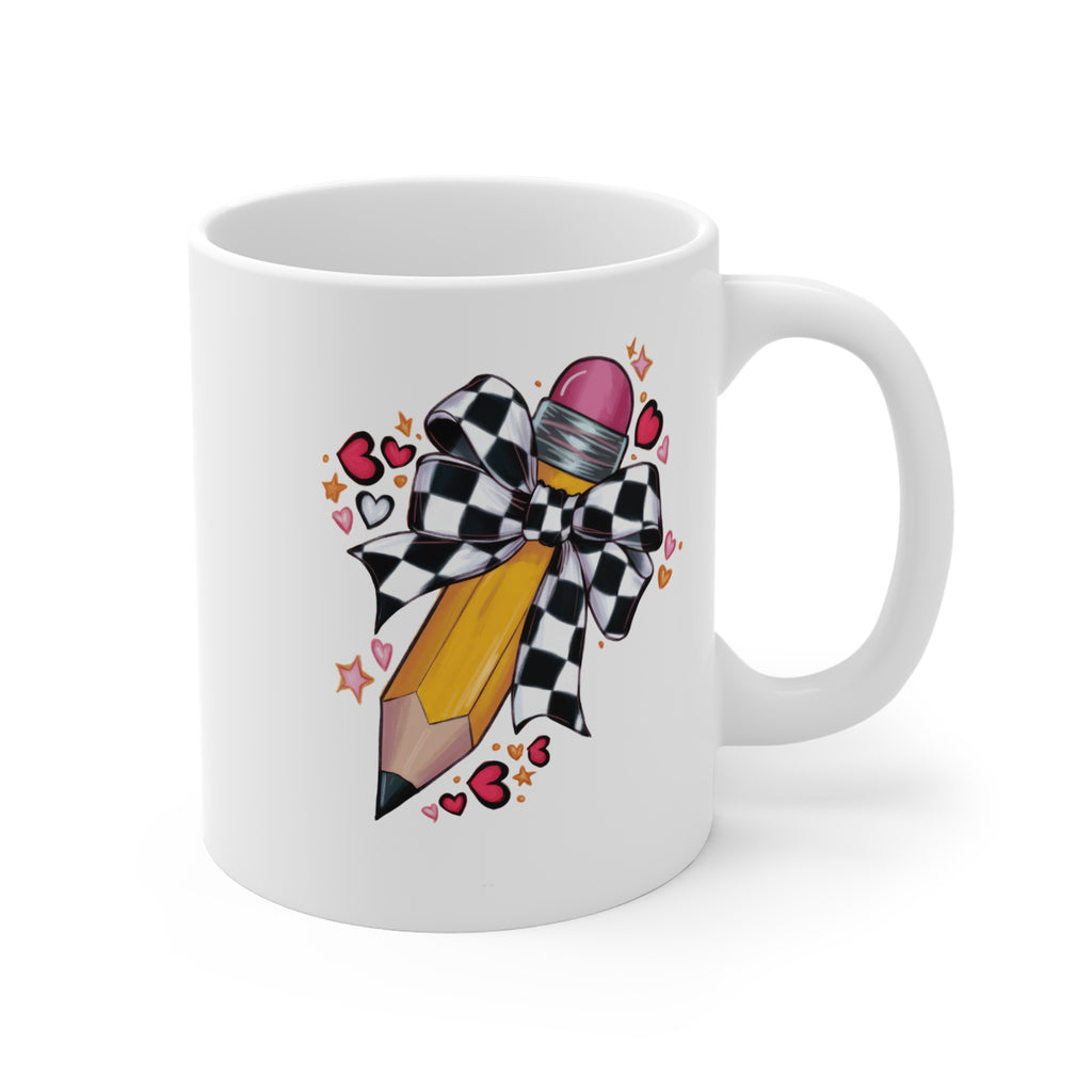 Pencil Bow Mug