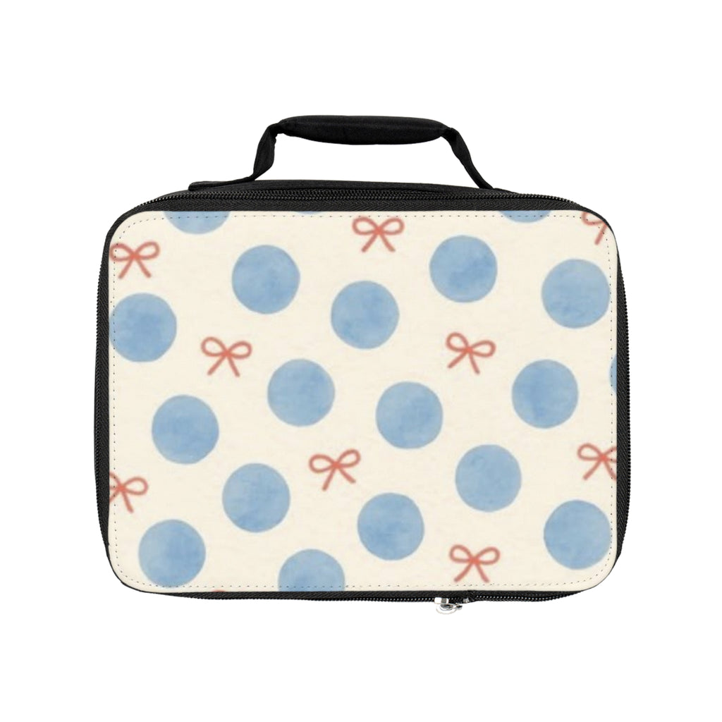 Polka Dot Bow Lunch Box