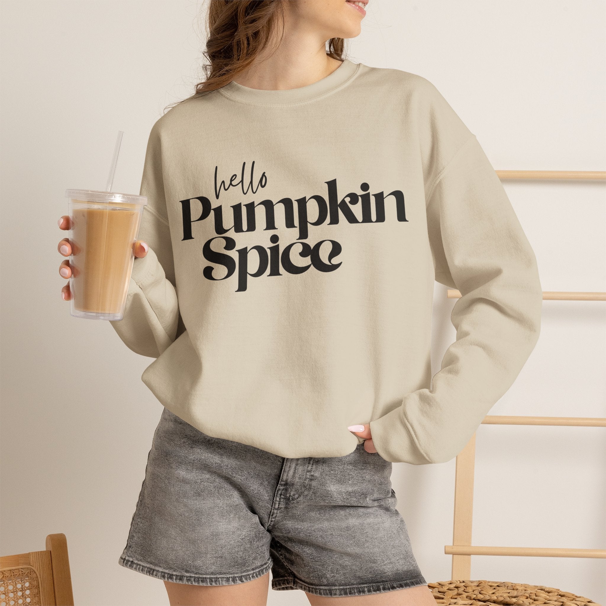 Hello Pumpkin Spice Crewneck