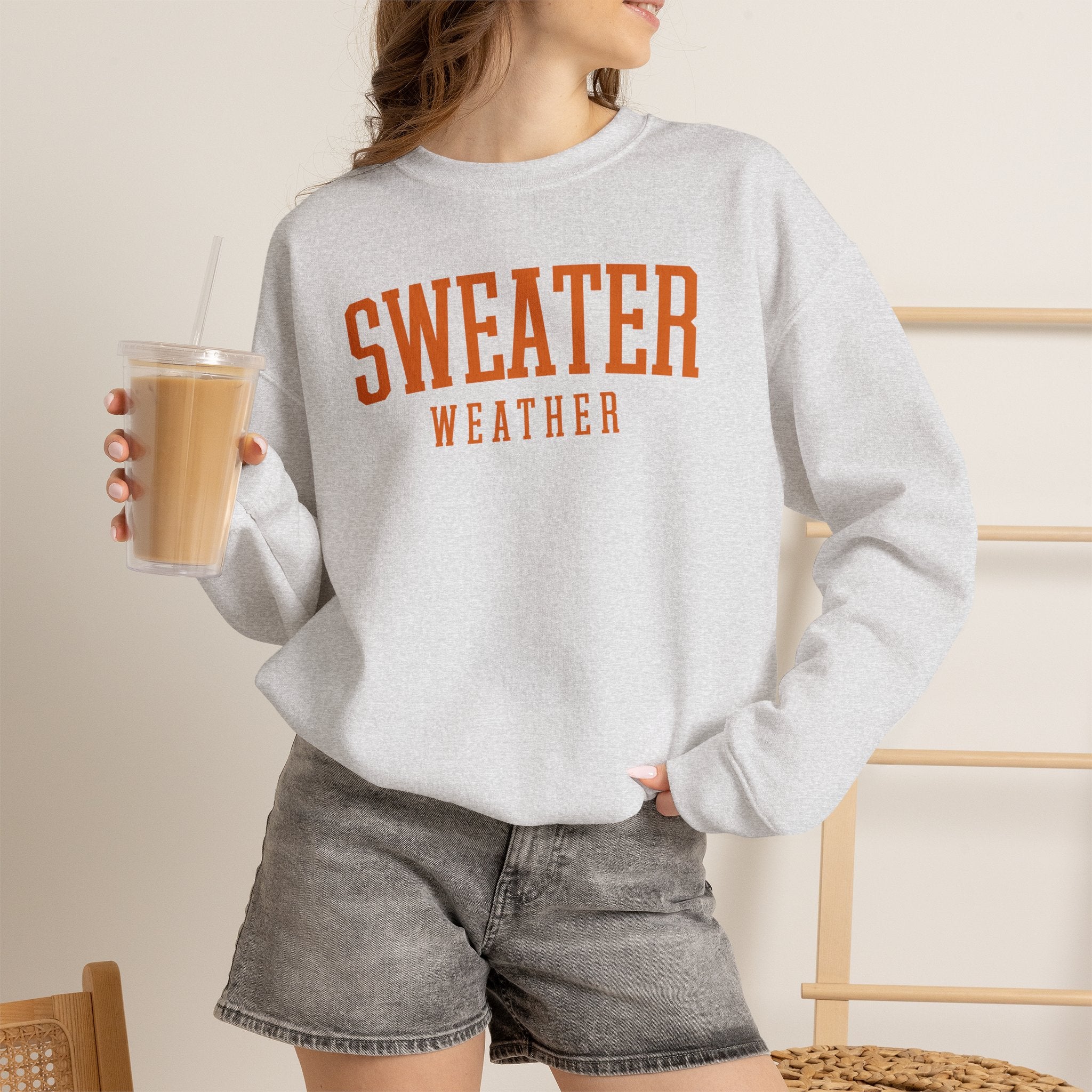 Sweater Weather Crewneck Sweatshirt — Cozy Fall Pullover