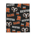 Rockford Rams Throw  Blanket