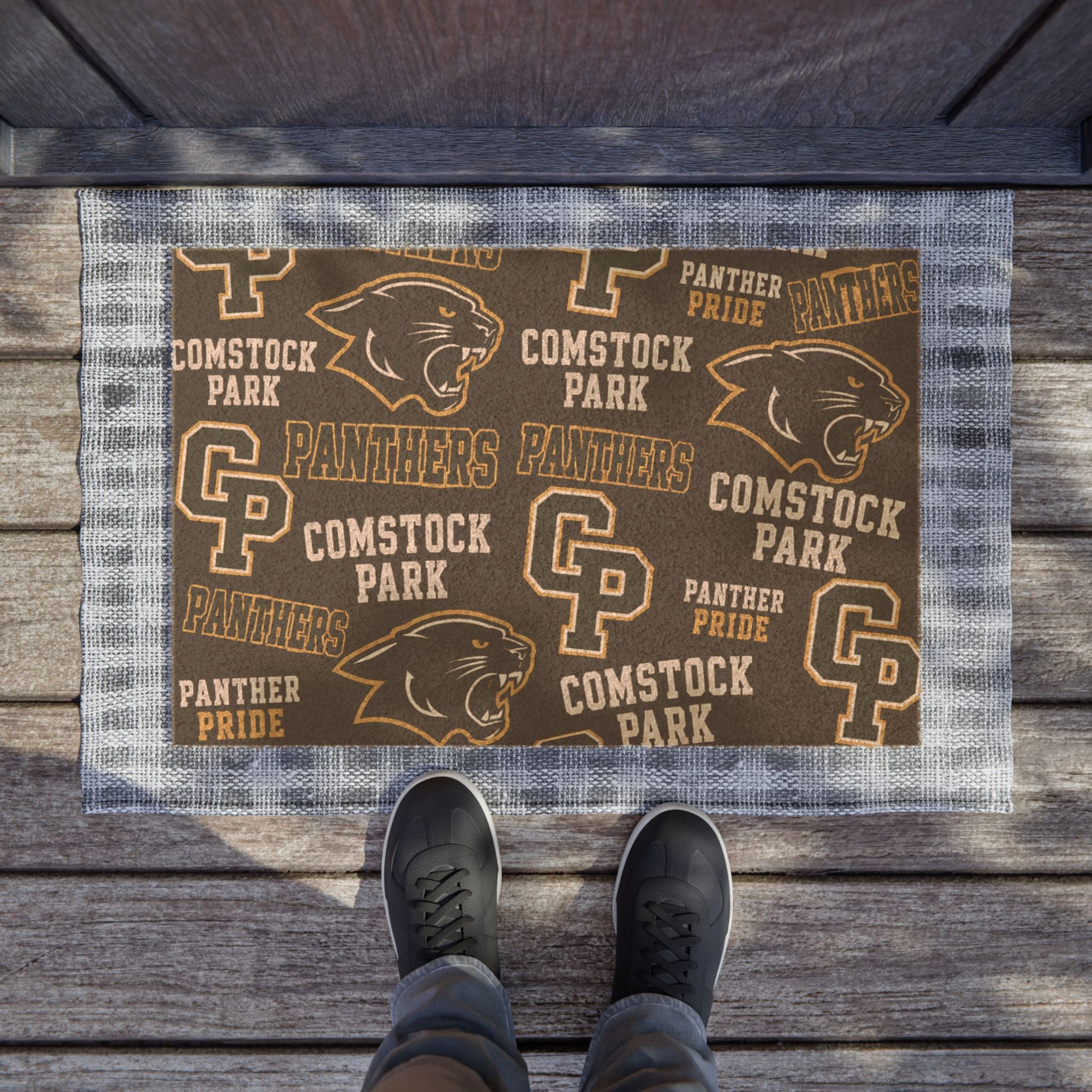 Comstock Park Panthers Doormat