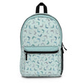 Aqua Shark Pattern Backpack — Cute Kids & Teen School Bag