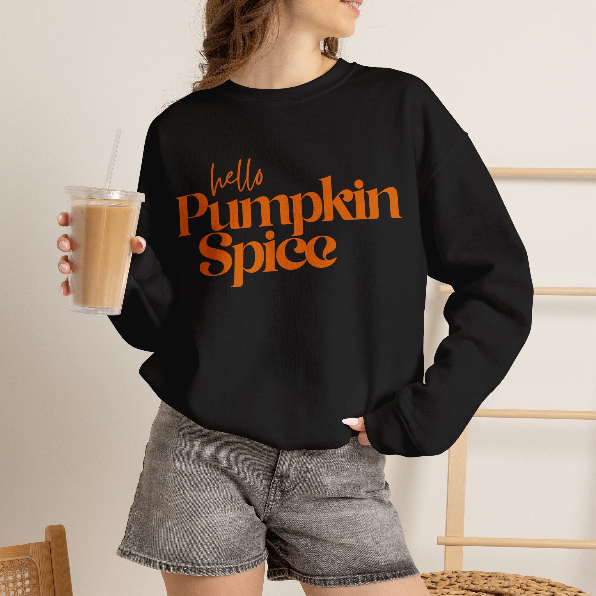 Hello Pumpkin Spice Crewneck