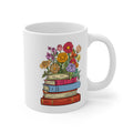 Floral Books Mug