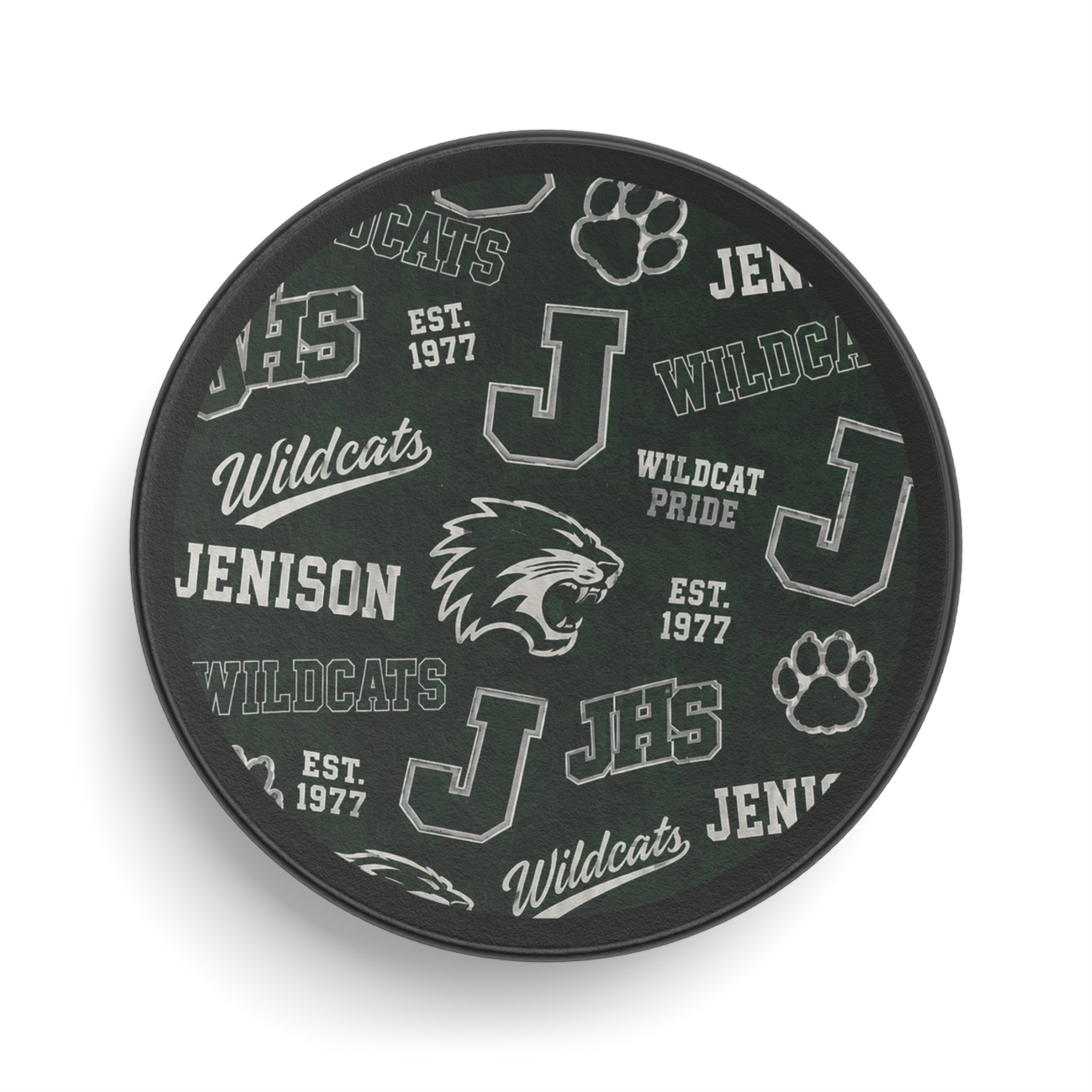 Jenison Wildcats Hockey Puck