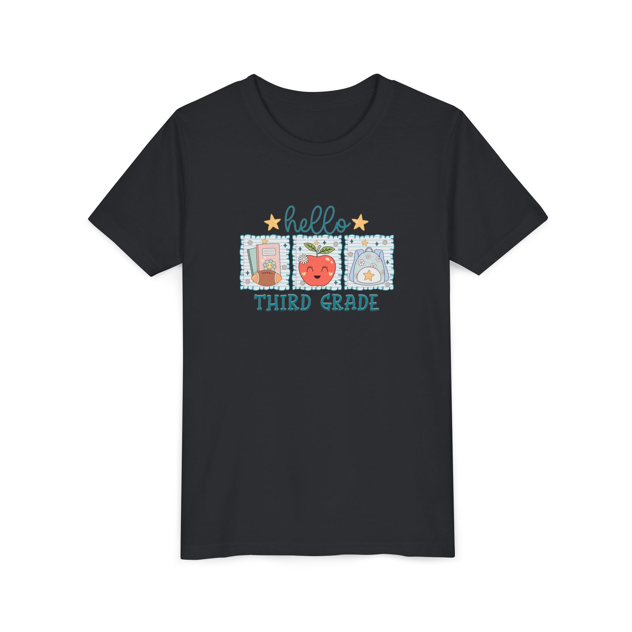 Hello Third Grade Tee - Youth
