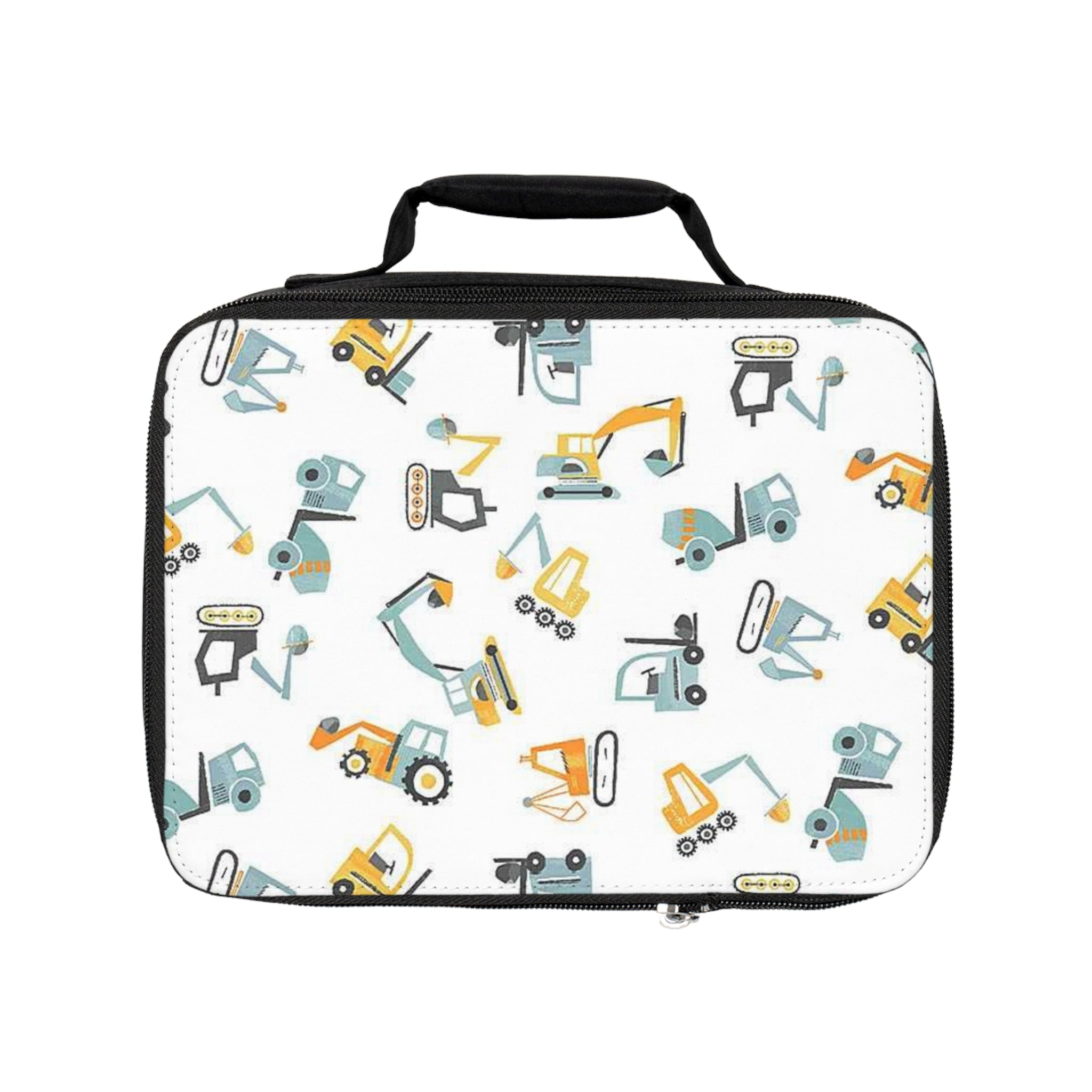 Construction Trucks Lunch Box