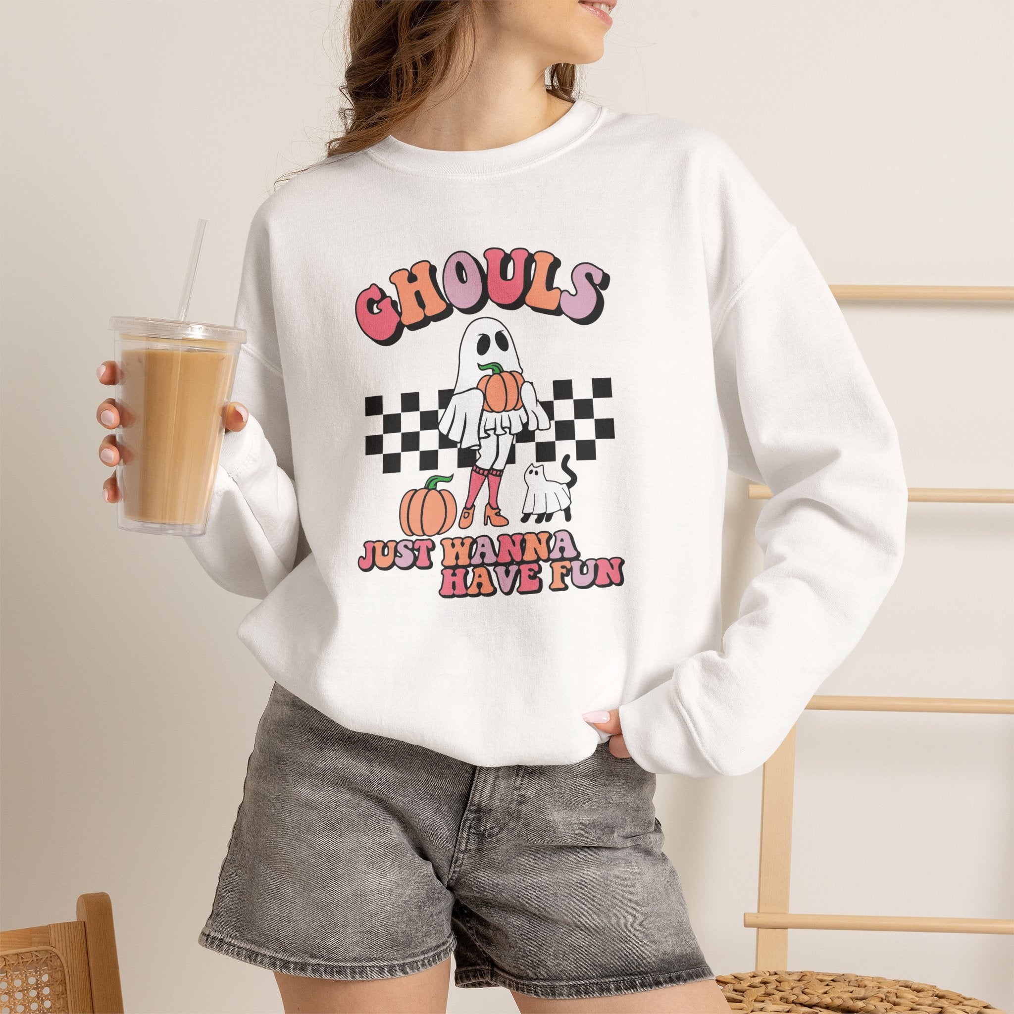 Ghouls Just Wanna Have Fun Crewneck