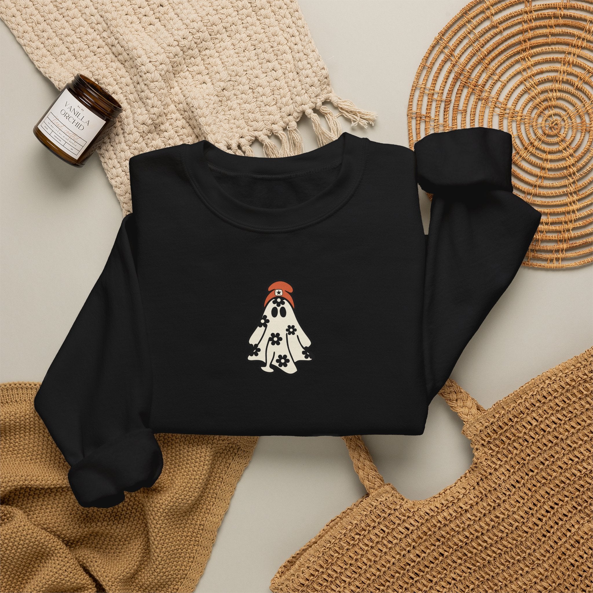 Minimal Dalmatian Crewneck Sweatshirt – Cute Puppy Graphic Sweatshirt