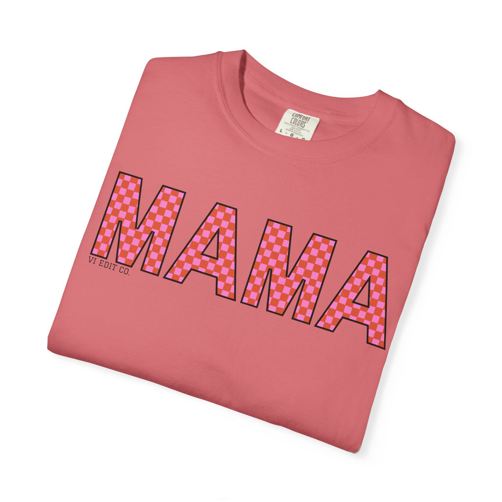 MAMA floral applique T-shirt | Mama graphic tee