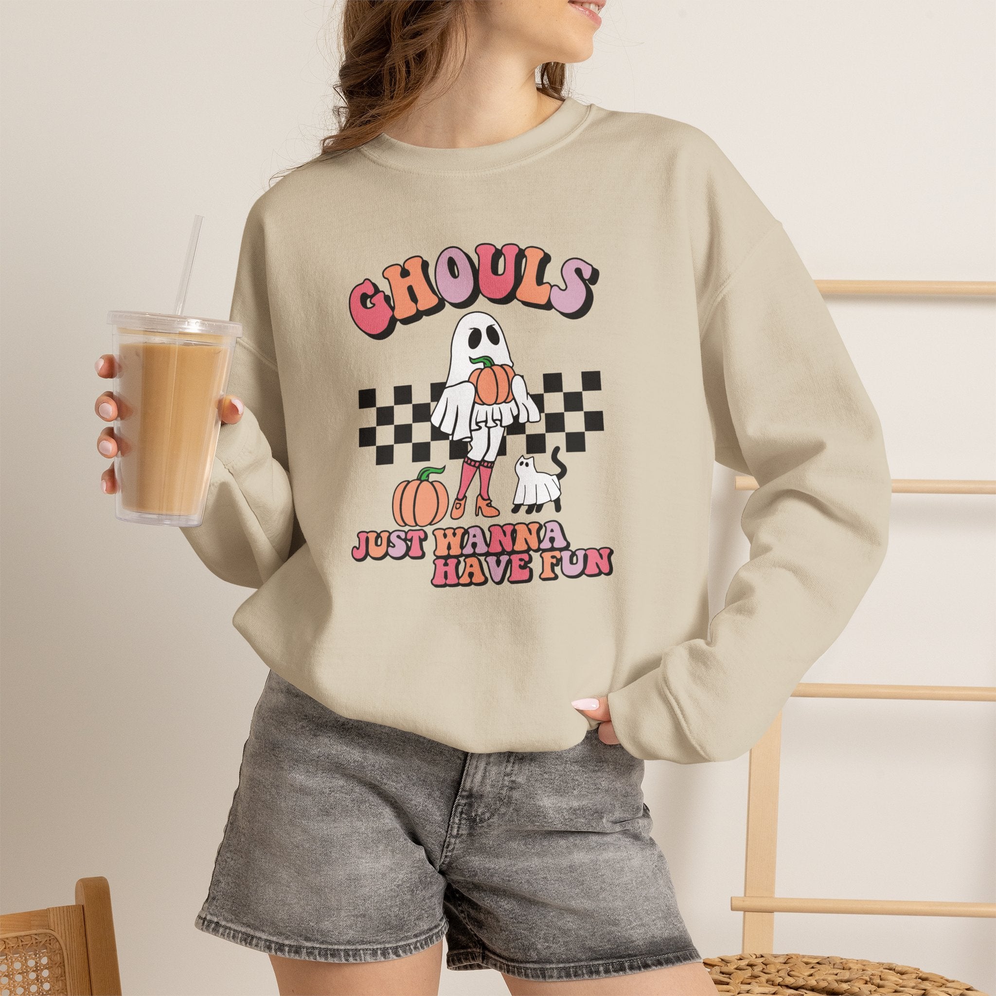 Ghouls Just Wanna Have Fun Crewneck