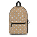 Tan Dalmatian Pattern Backpack – Cute Spot Puppy School Bag