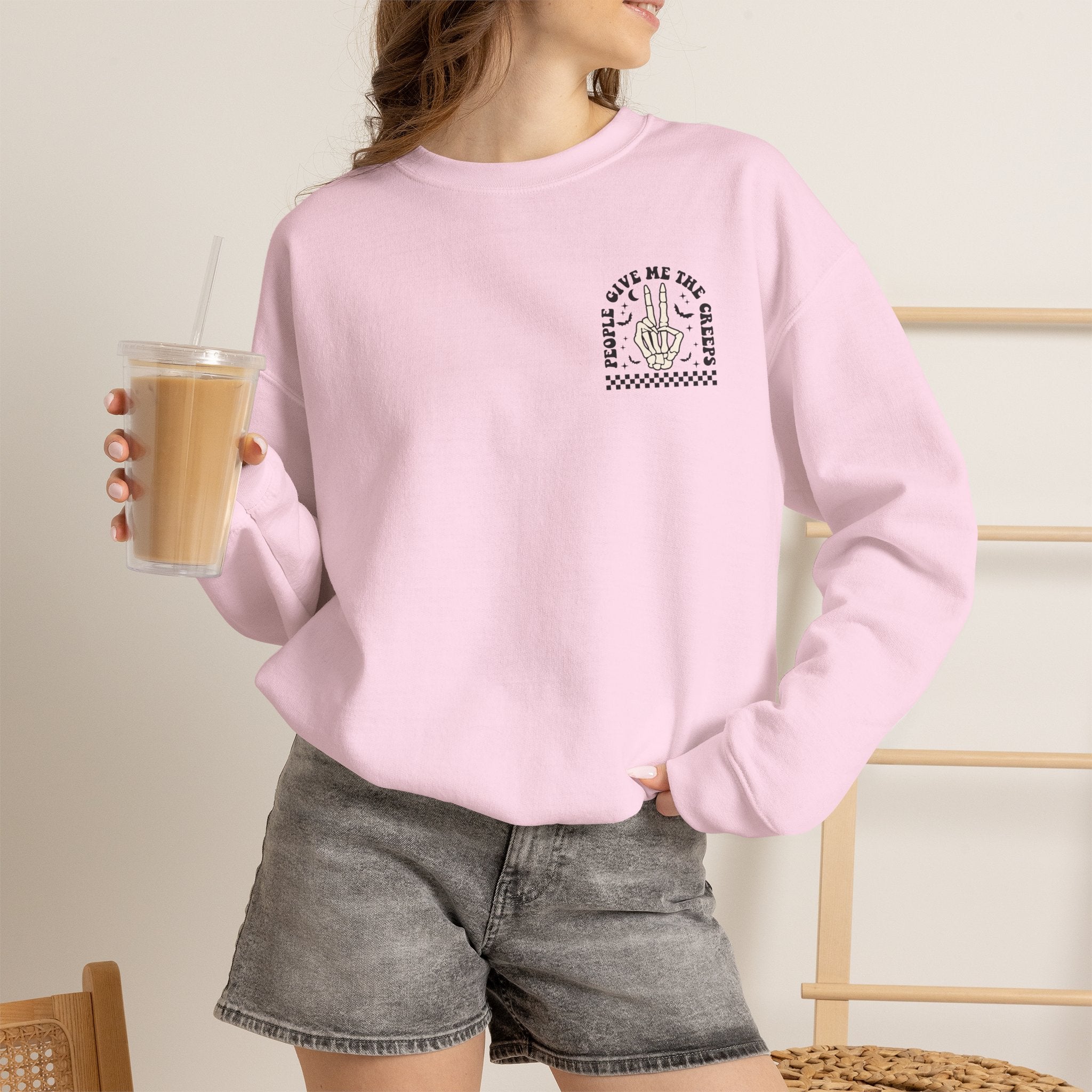 People Give Me The Creeps Crewneck