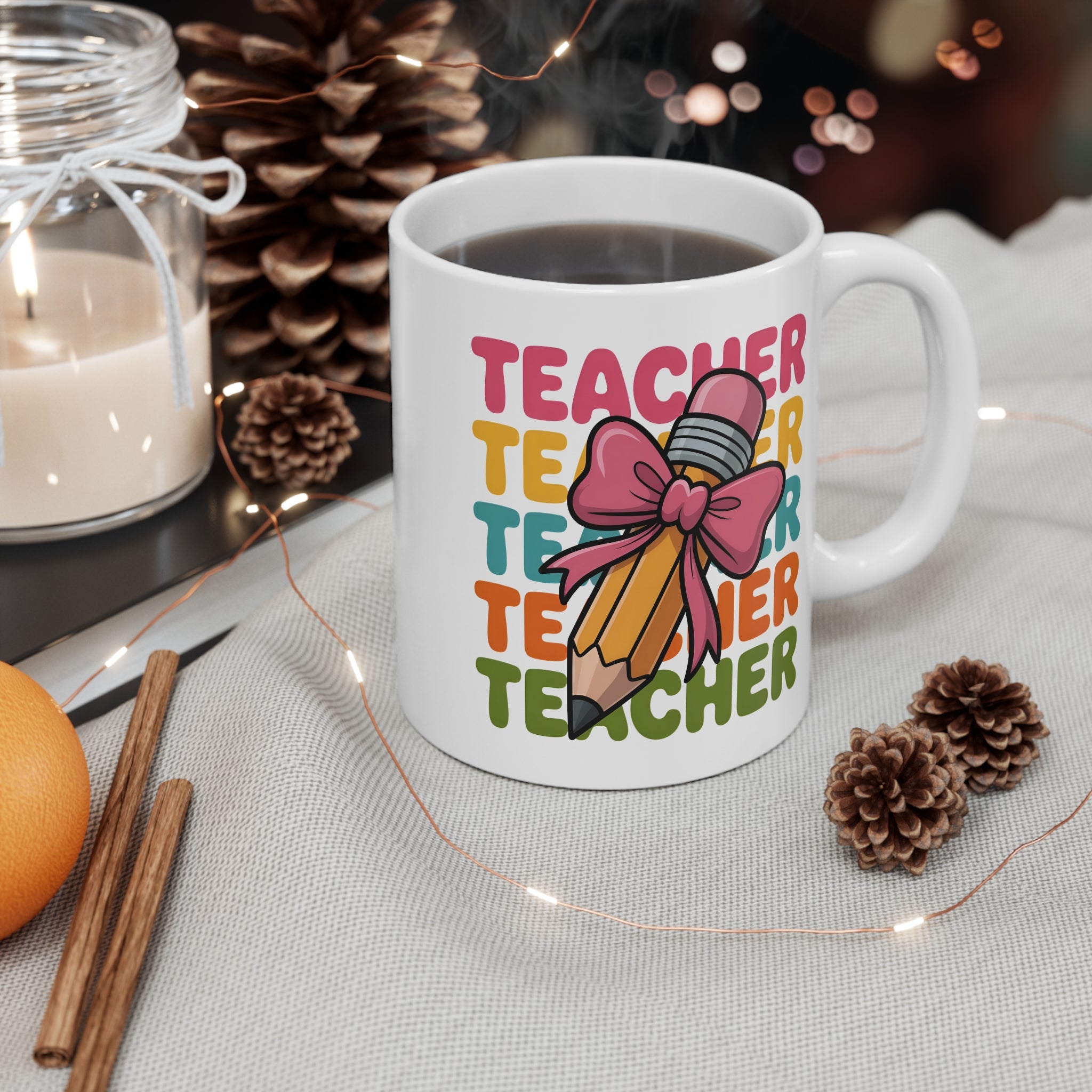 Teacher Stacked Mug