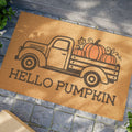 Hello Pumpkin Welcome Mat