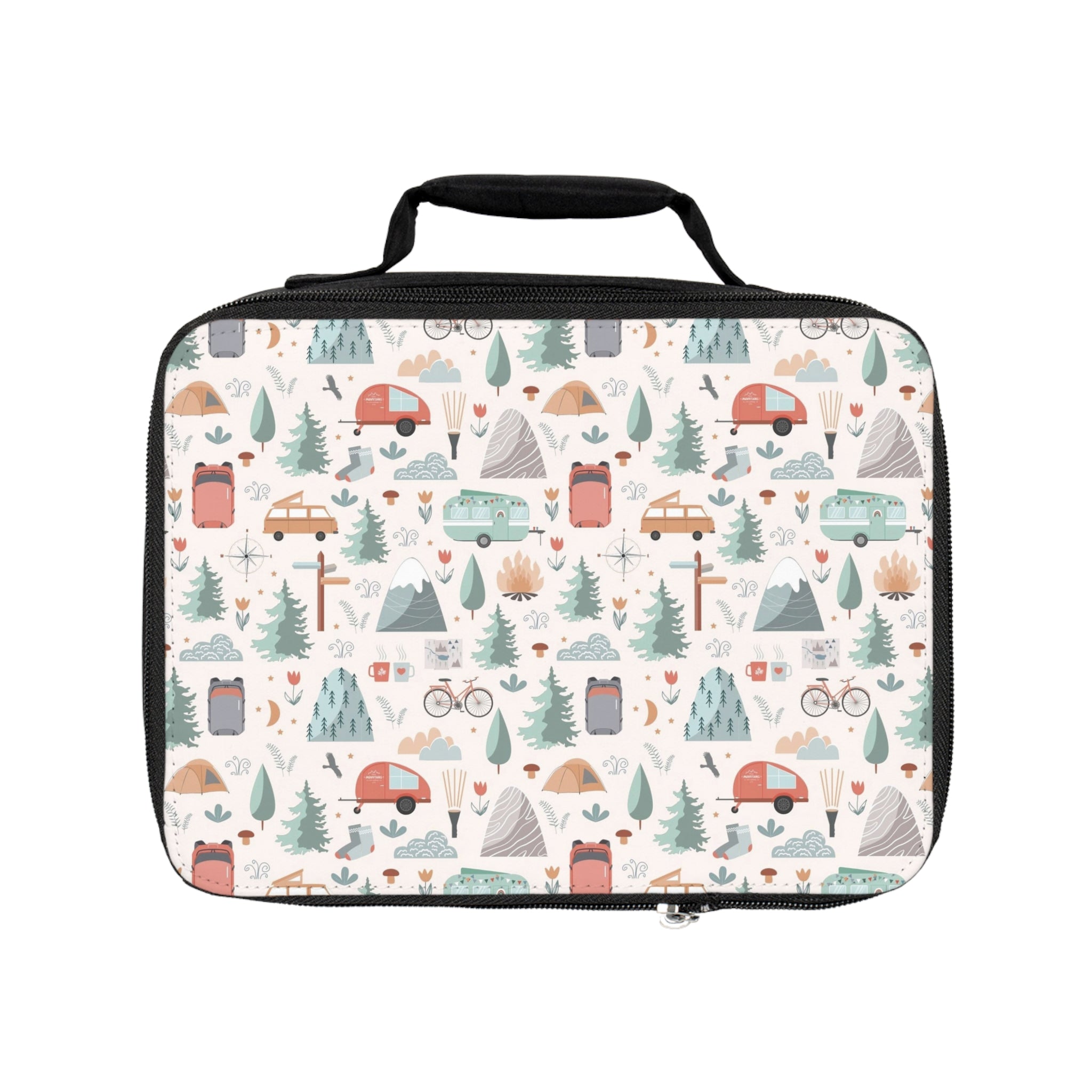 Camping Pattern Lunch Box