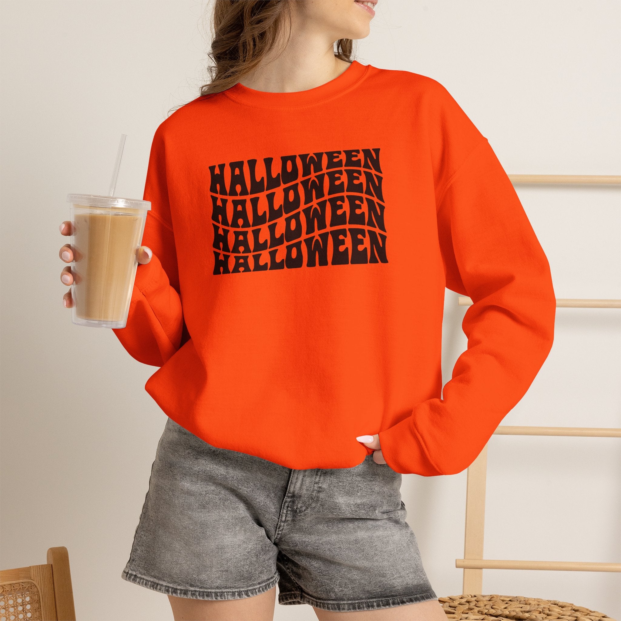 Halloween Crewneck Sweatshirt