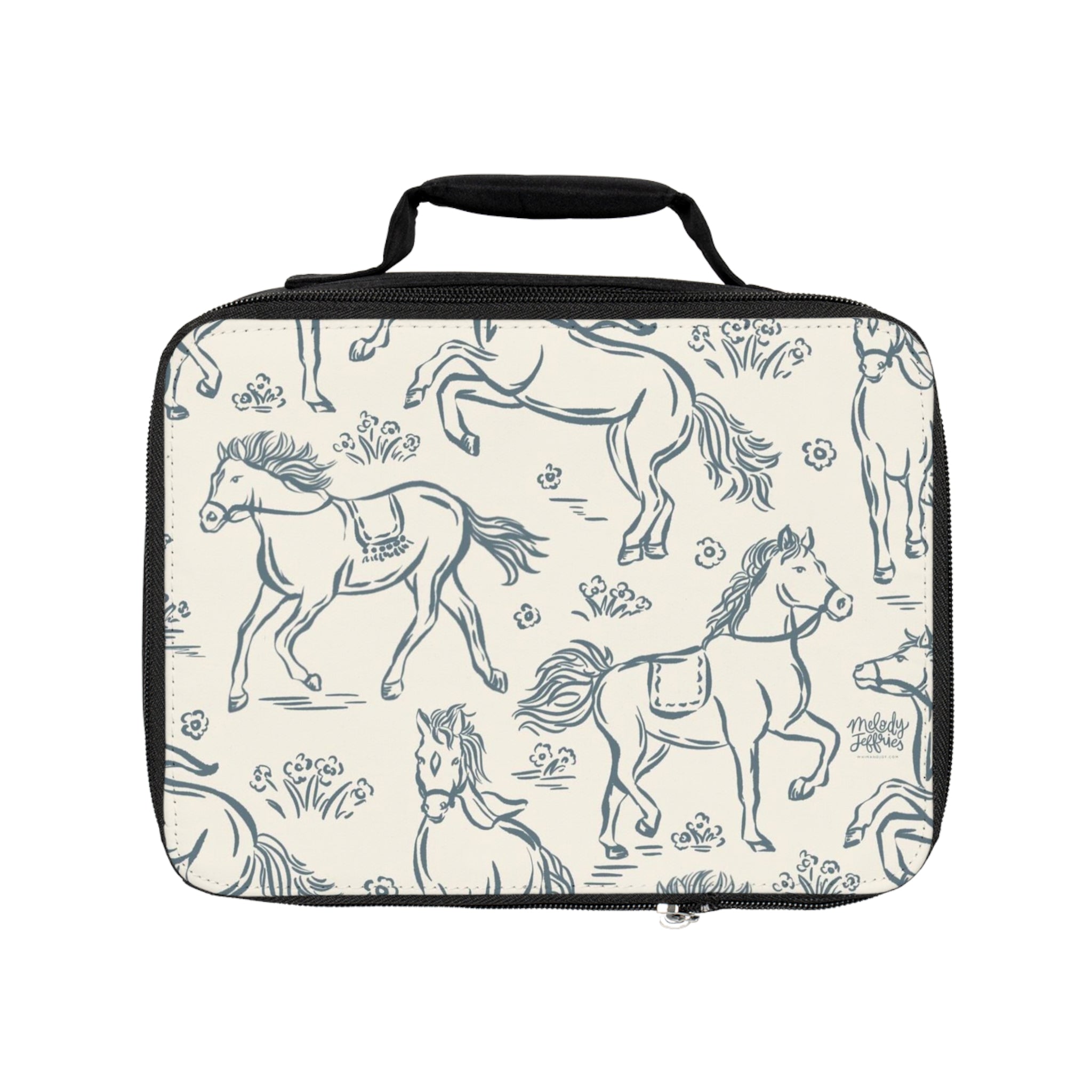 Horse Sketch Lunch Box