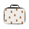 Highland Cow Pattern Lunch Bag — Cute Scottish Highland Cattle Insulated Lunchbox