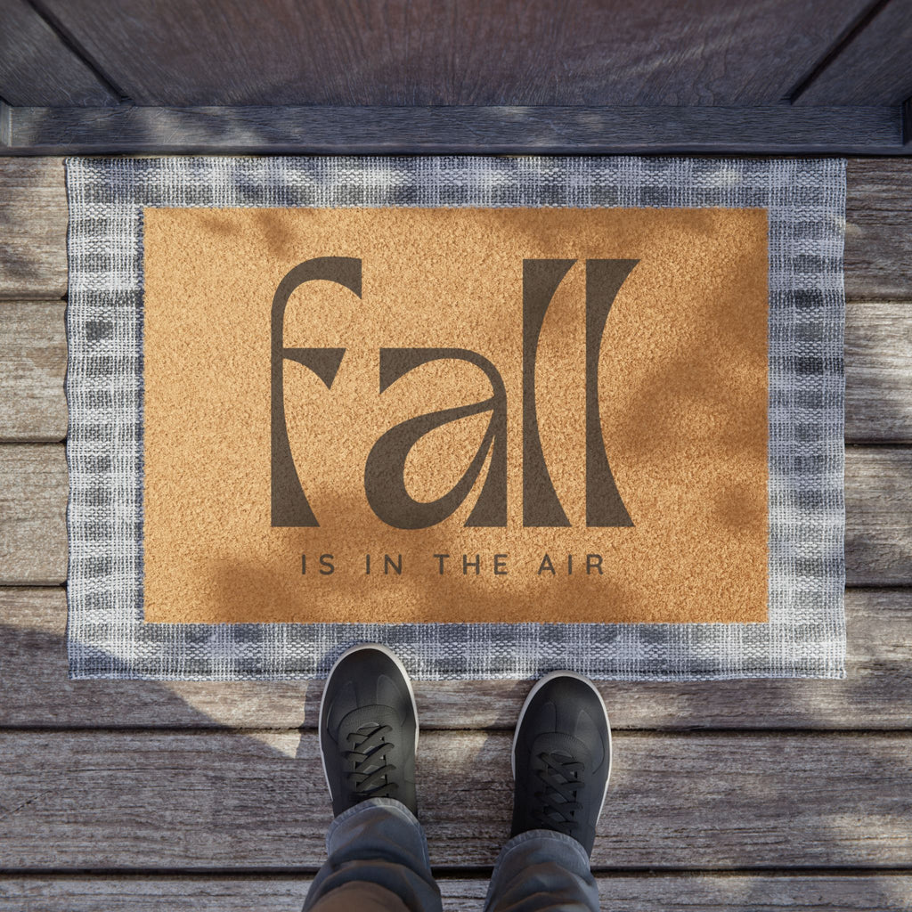 Fall Is In The Air Welcome Mat