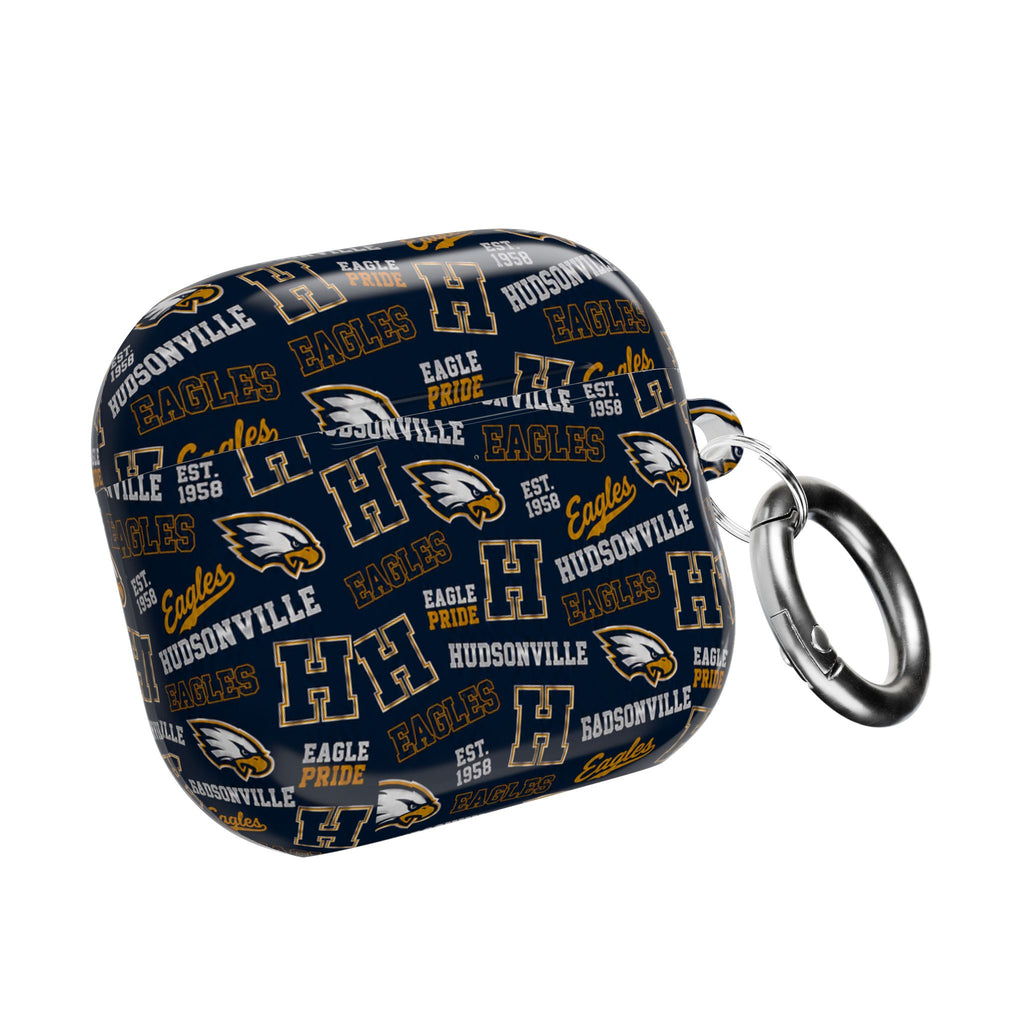 Hudsonville Eagles AirPod Case — School Spirit Protective Cover