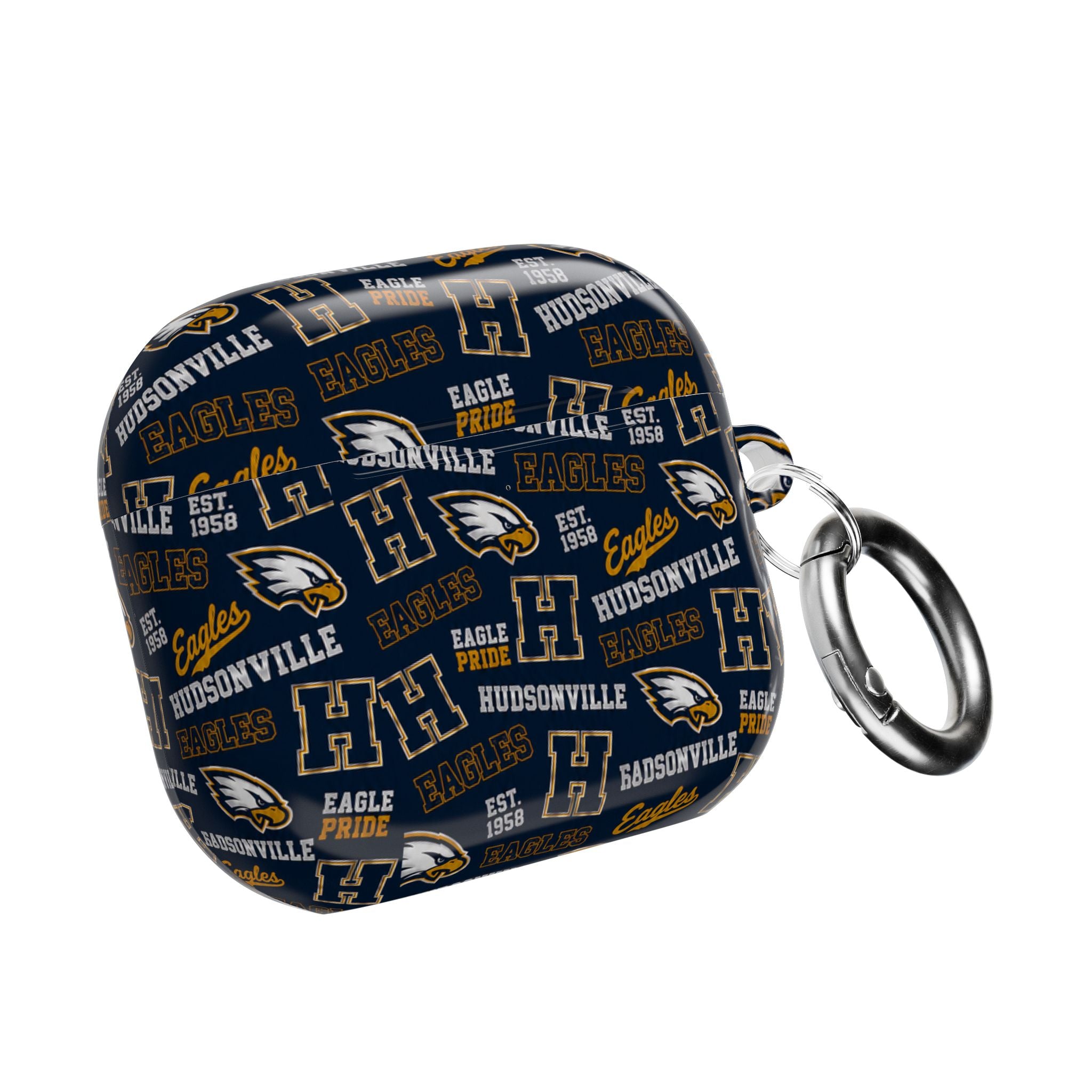 Hudsonville Eagles AirPod Case — School Spirit Protective Cover