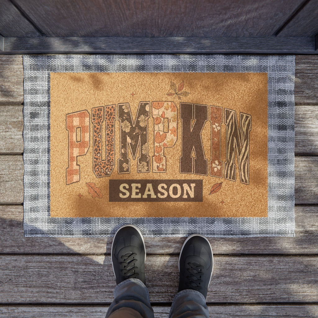 Pumpkin Season Welcome Mat