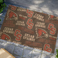 Cedar Springs Red Hawk Doormat