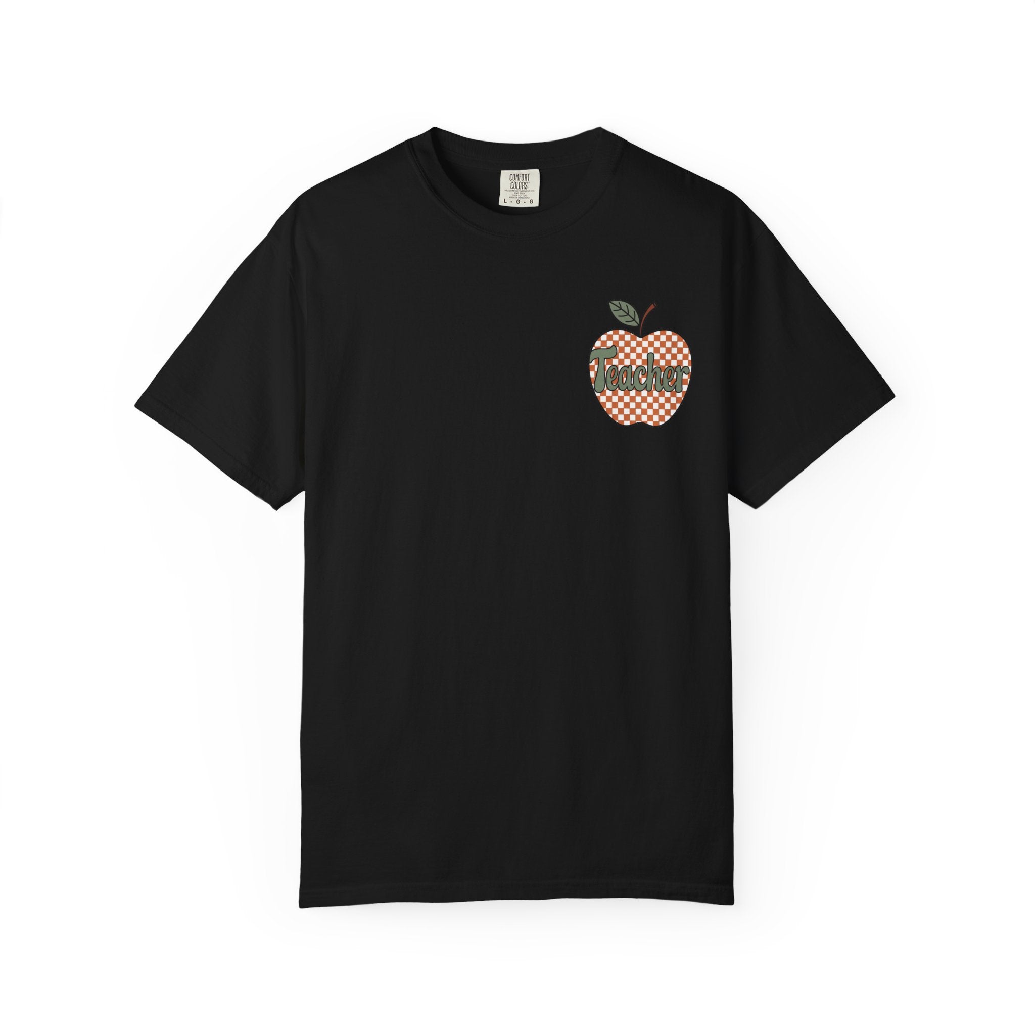 Apple Checkerboard Graphic T-Shirt