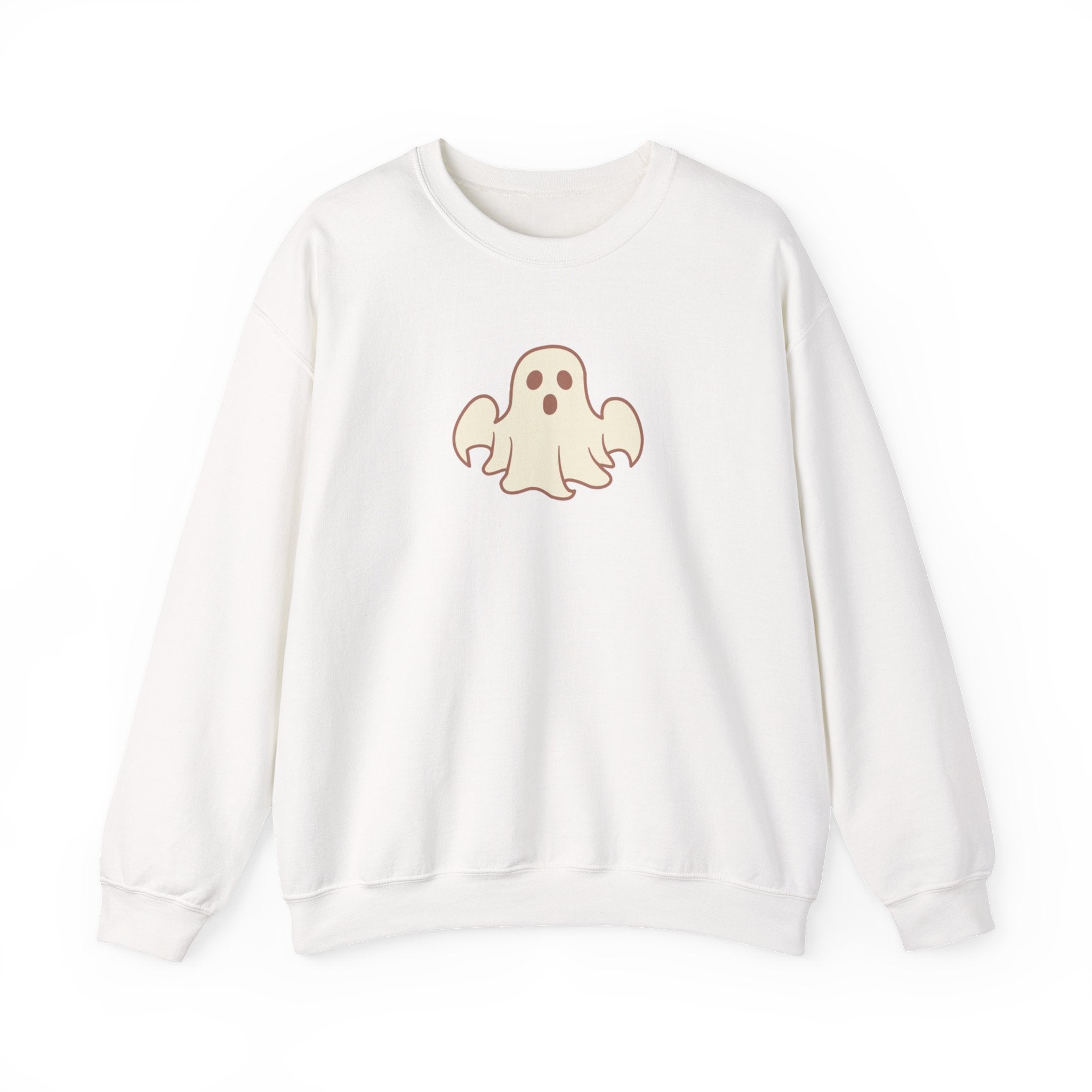 Ghost Graphic Sweatshirt — Cute Halloween Crewneck
