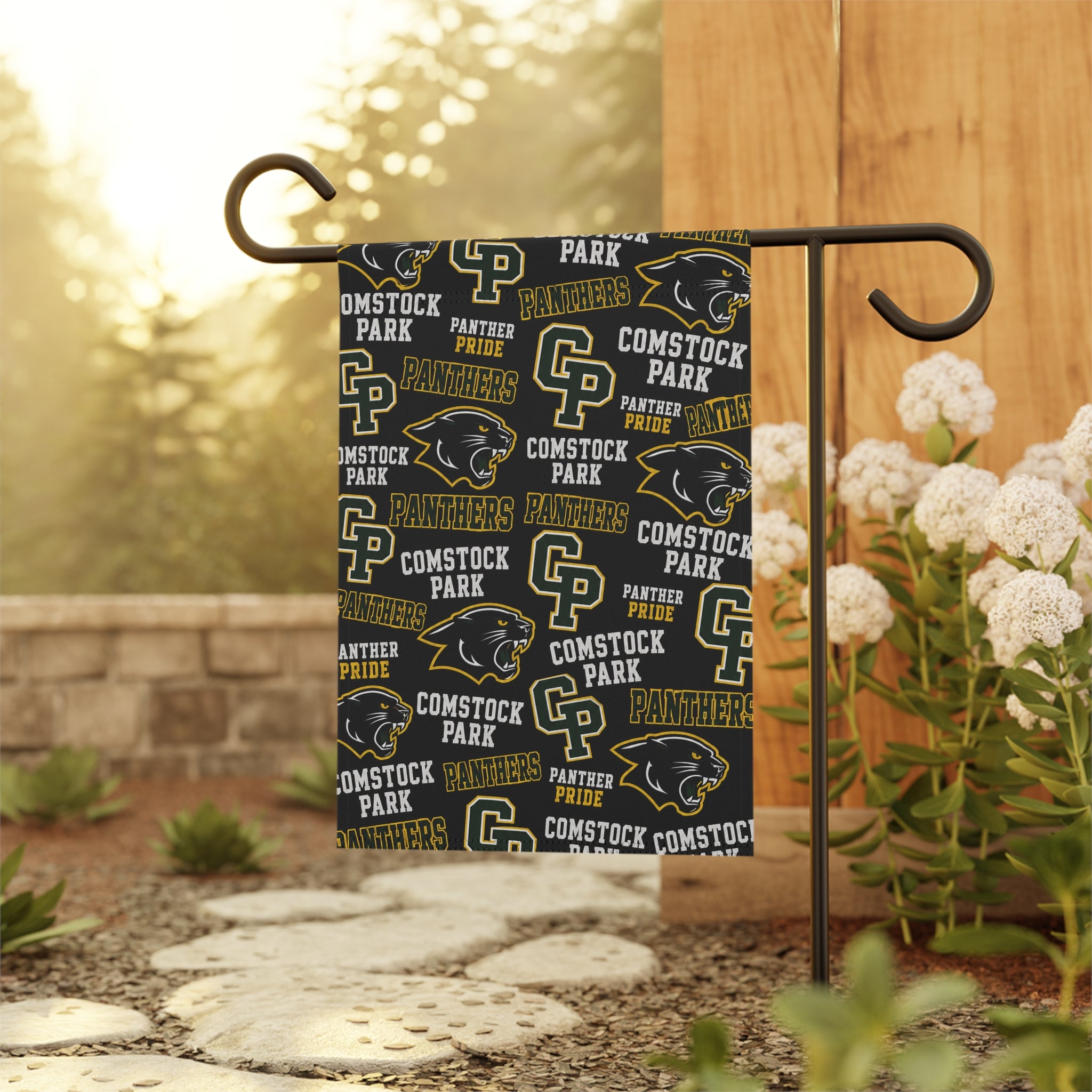 Comstock Park Panthers Garden Flag