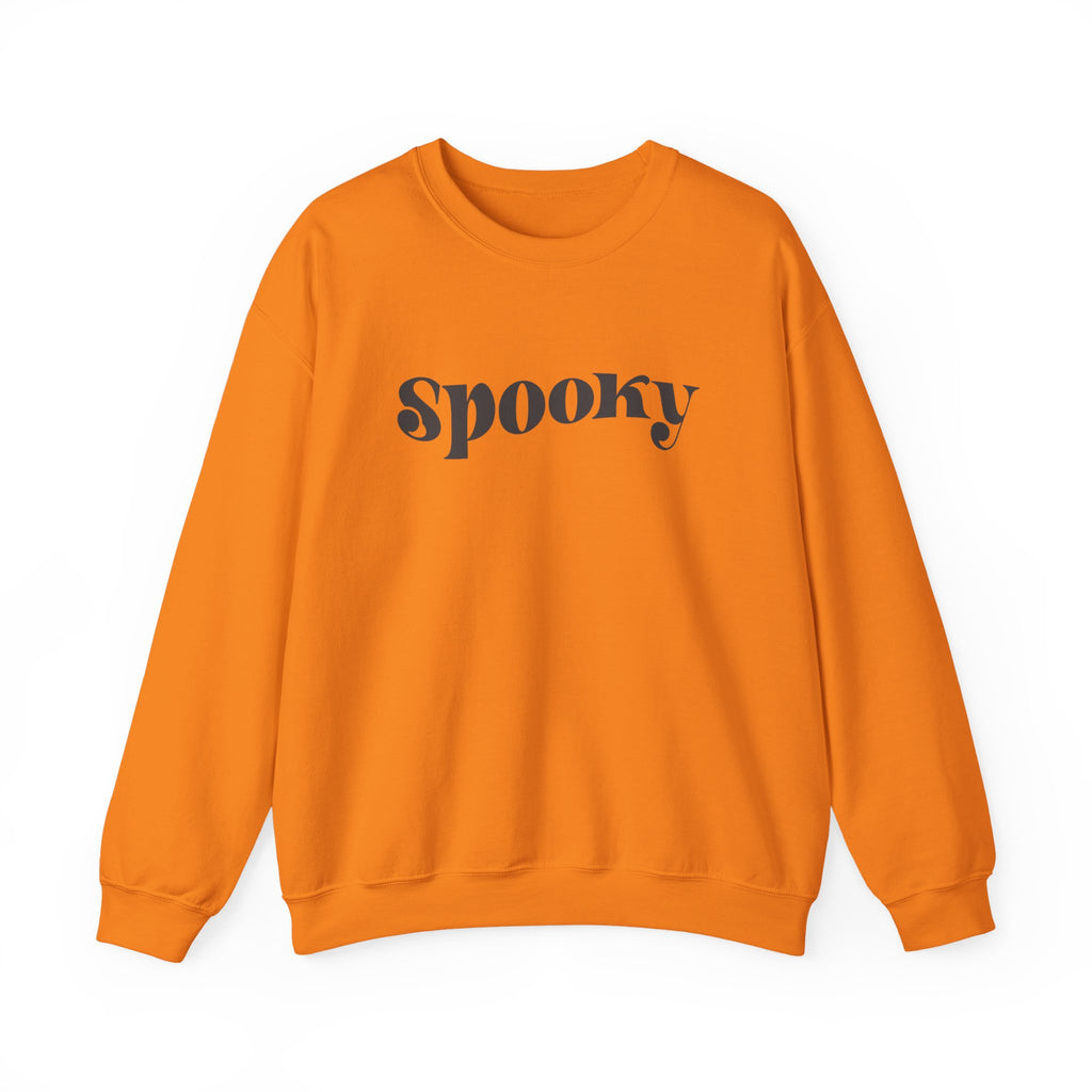 Spooky Crewneck Sweatshirt — Minimal Halloween Pullover