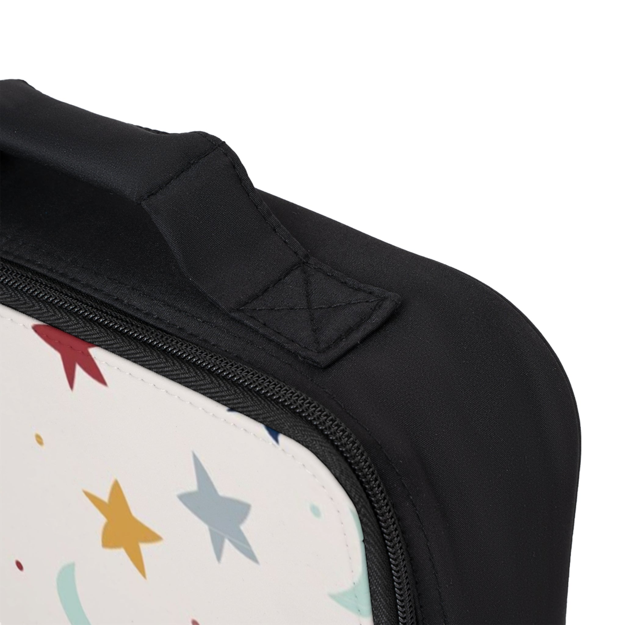 Starry Moon Pattern Lunch Bag — Colorful Kids Insulated Bento Tote