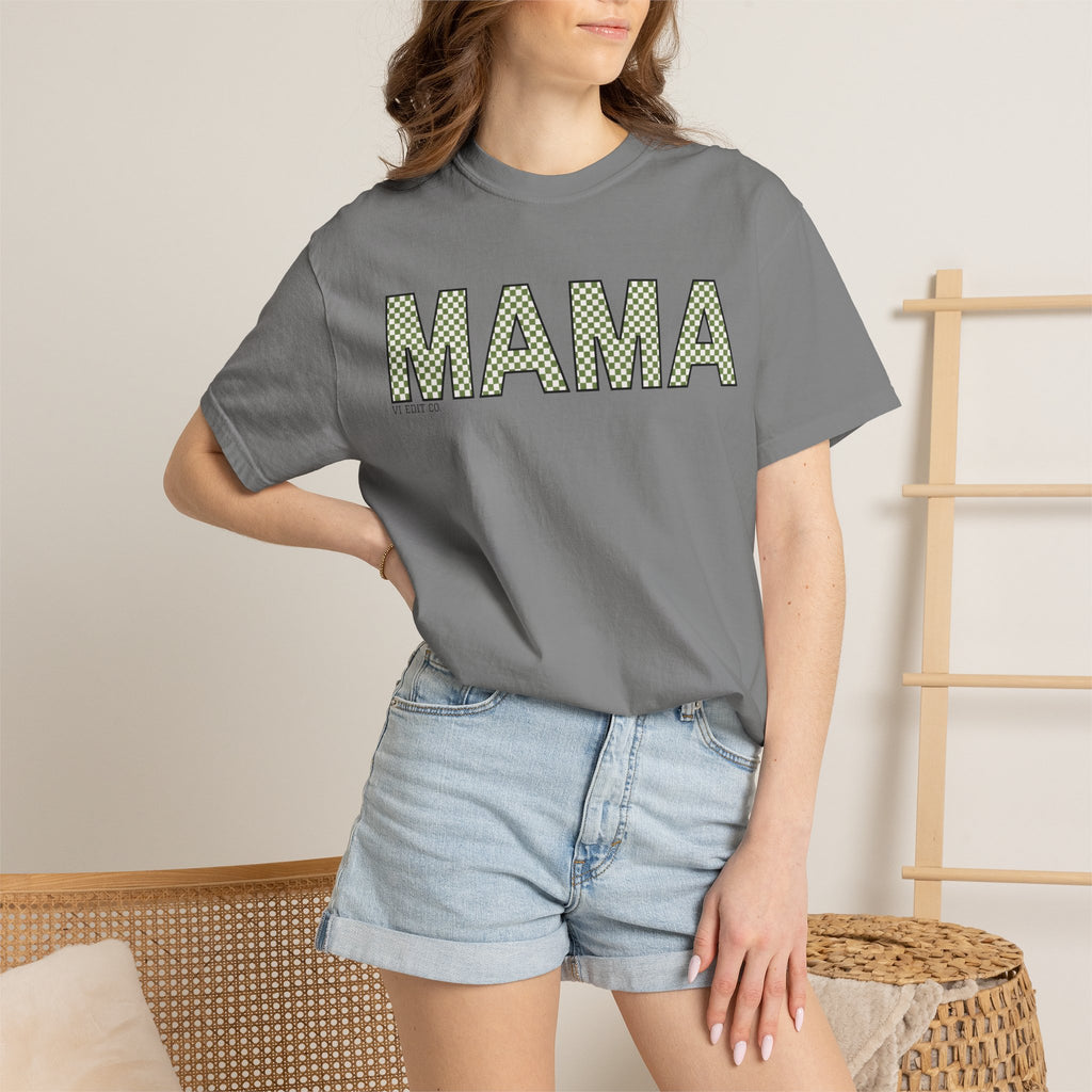 MAMA Chevron Letters T-Shirt | Mama Typography Tee
