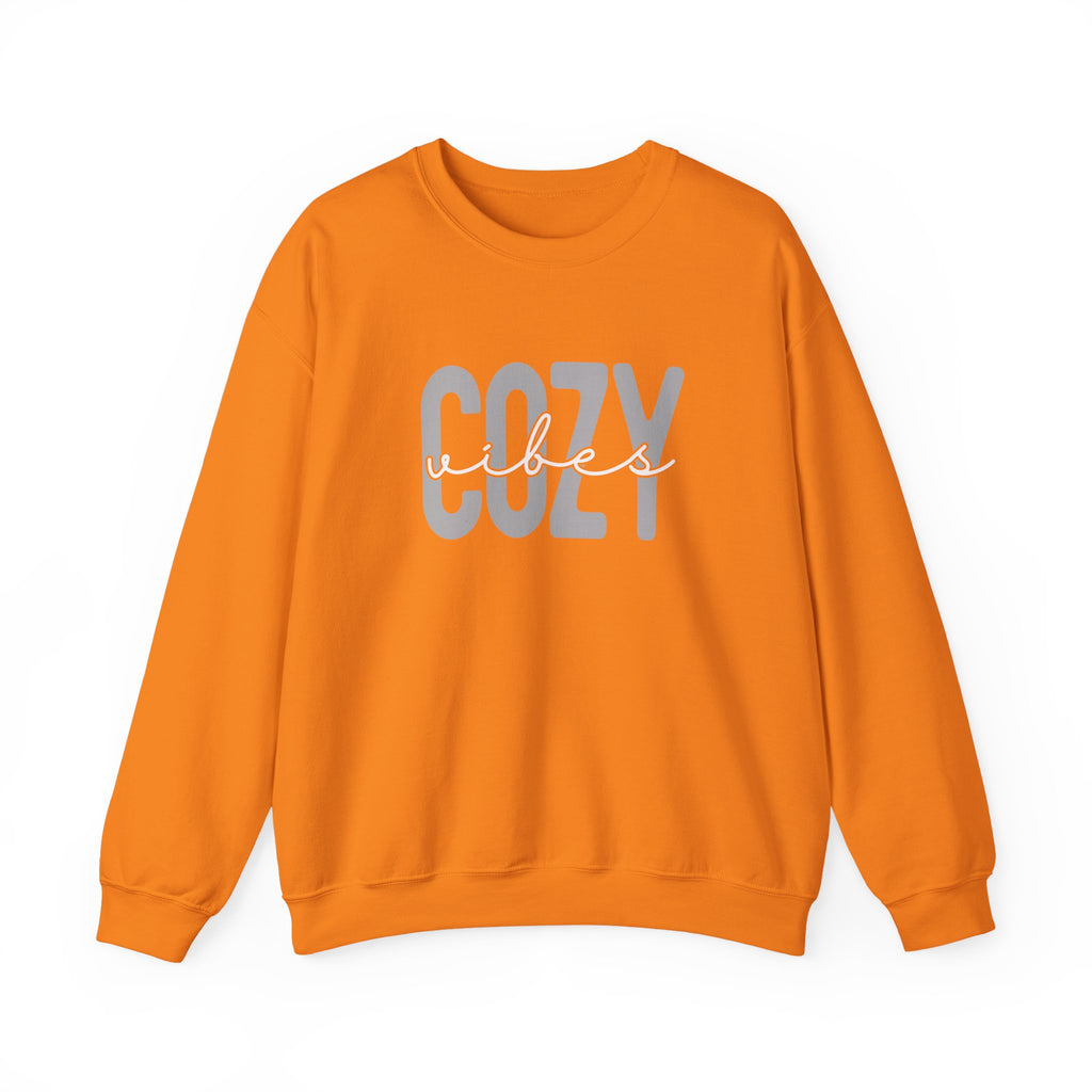 Cozy Crewneck Sweatshirt – 'COZY' Graphic Pullover for Relaxing & Loungewear