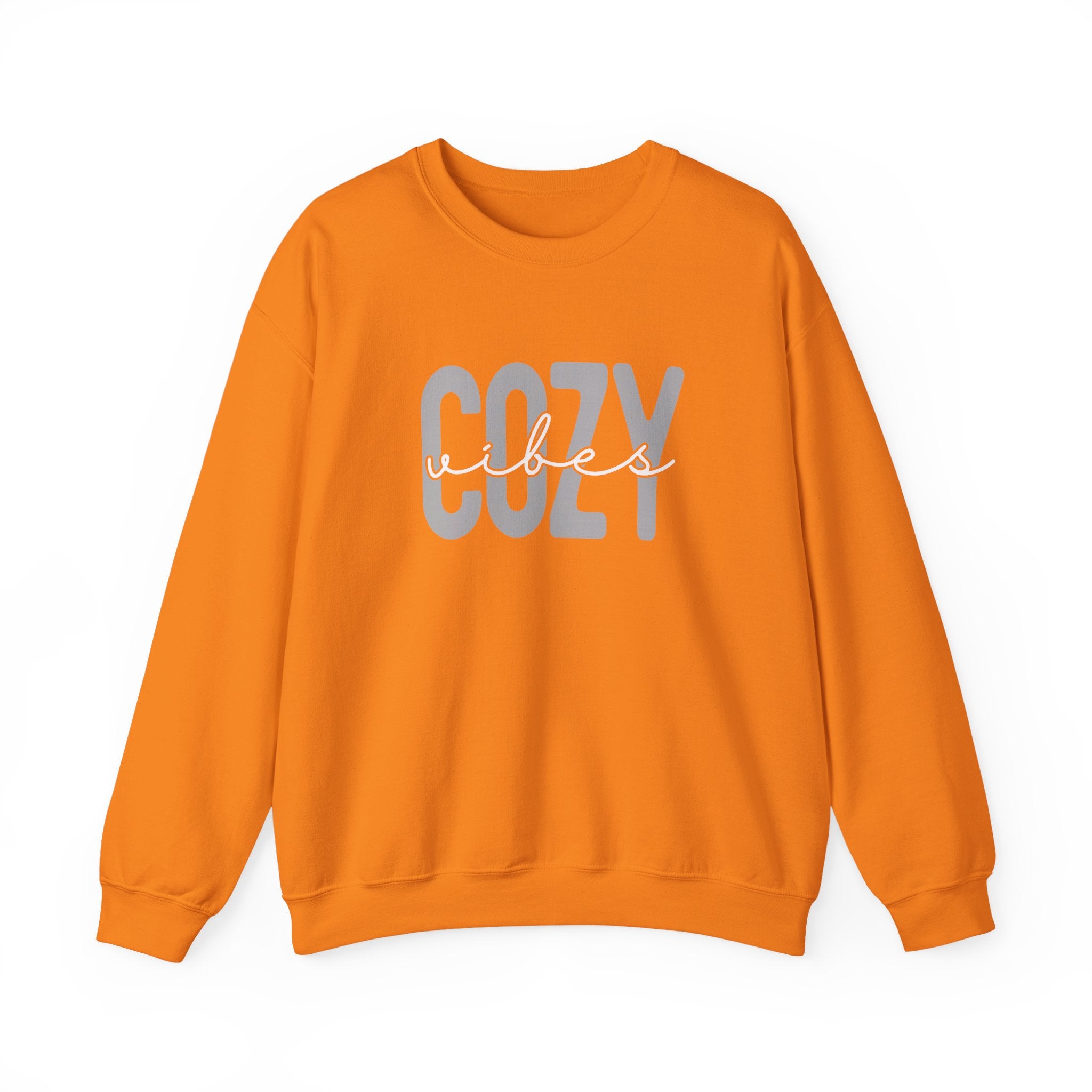 Cozy Crewneck Sweatshirt – 'COZY' Graphic Pullover for Relaxing & Loungewear