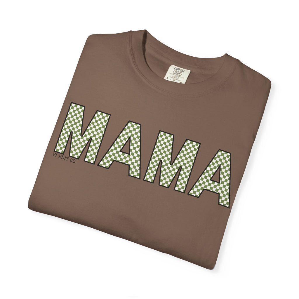 MAMA Chevron Letters T-Shirt | Mama Typography Tee