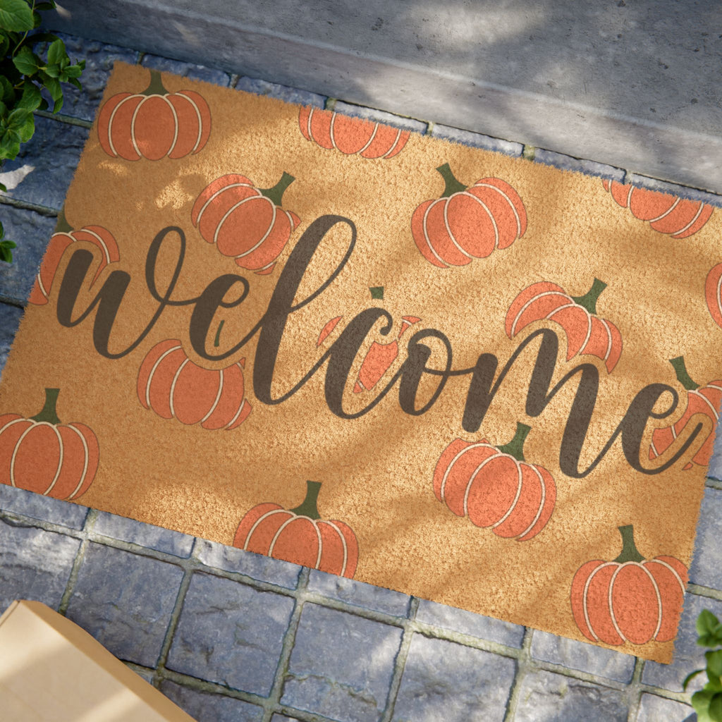 Welcome Pumpkin Welcome Mat