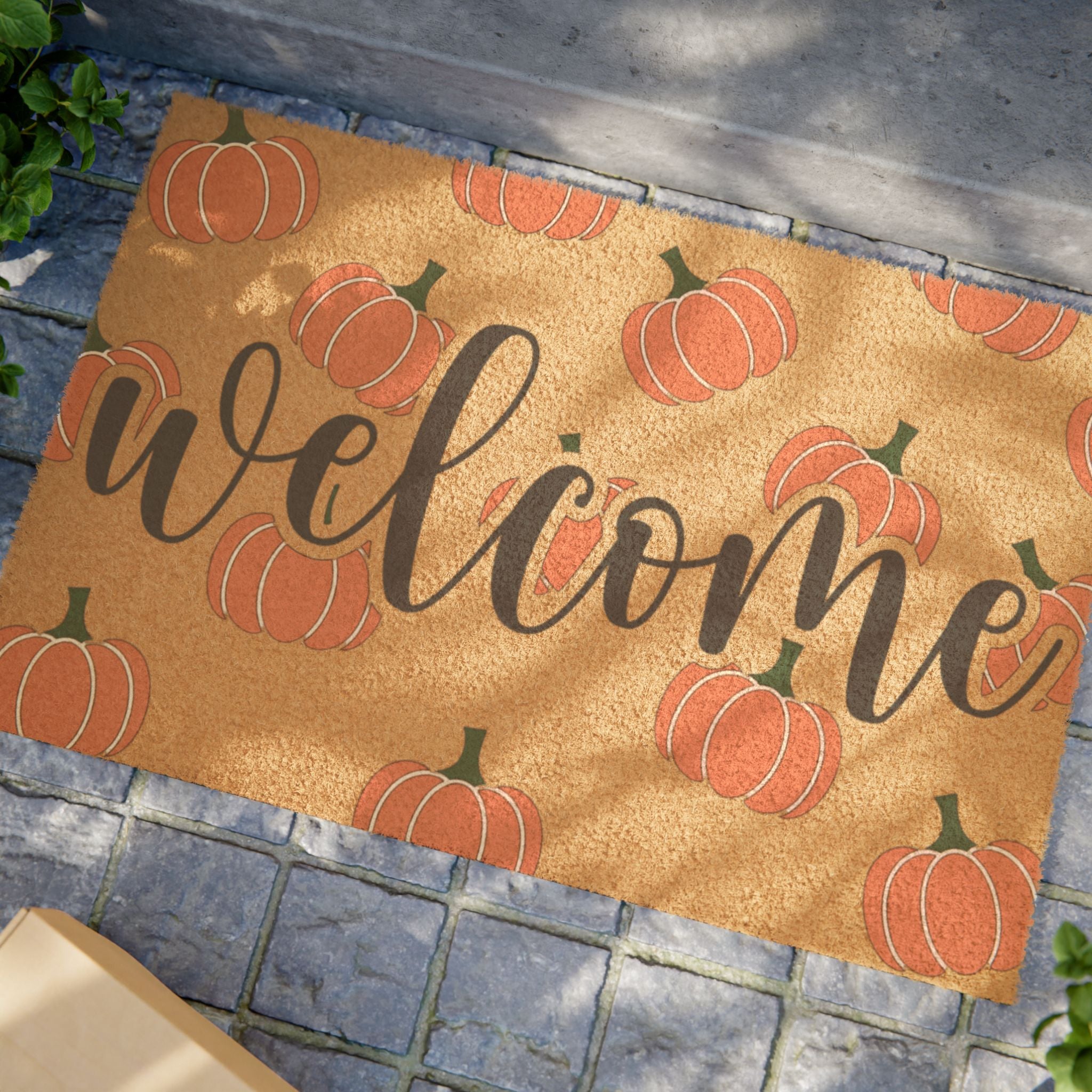 Welcome Pumpkin Welcome Mat