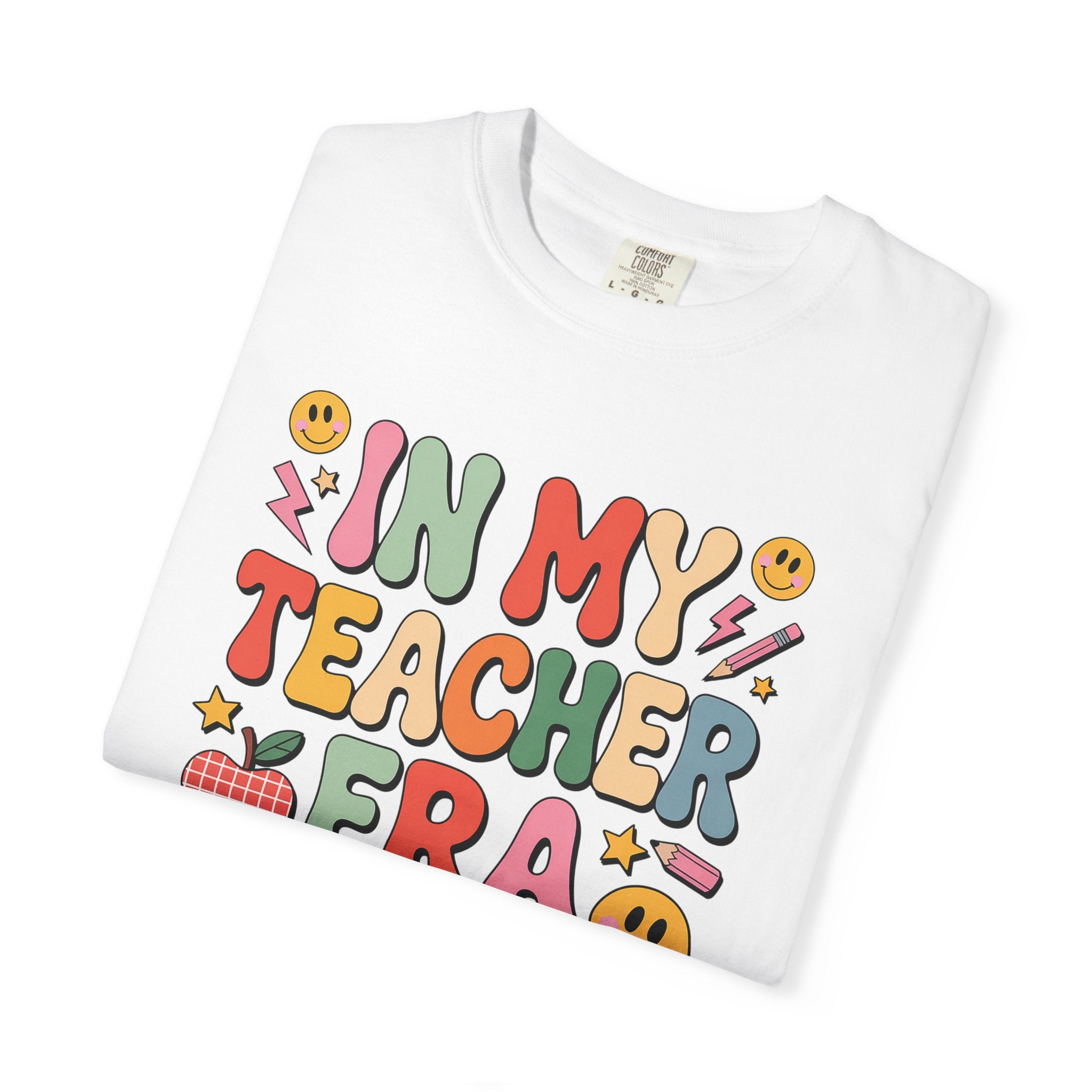 Teacher Era T-Shirt — Cute Retro "In My Teacher Era" Graphic Tee for Educators