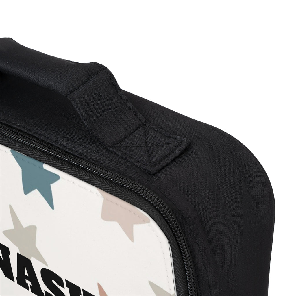 Personalized Star Pattern Lunch Bag — Custom Name "Nash"