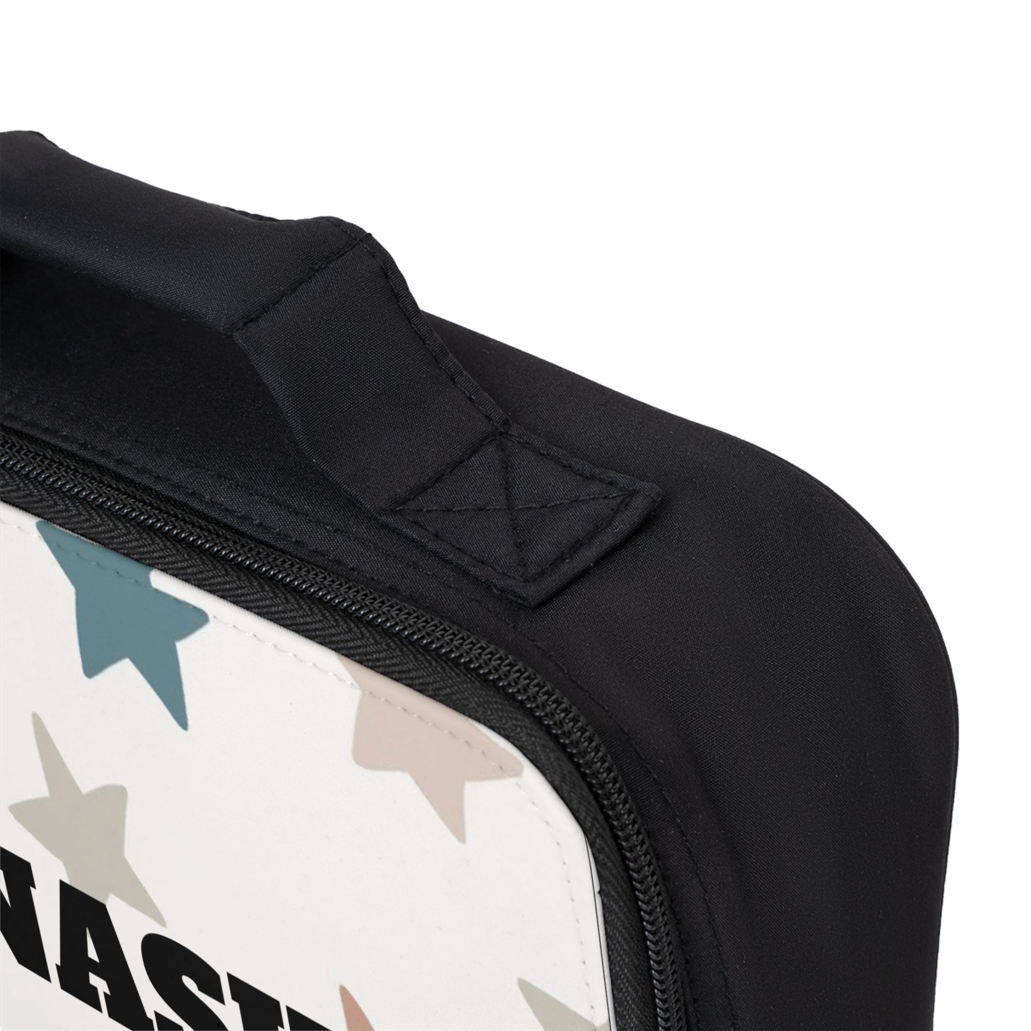 Personalized Star Pattern Lunch Bag — Custom Name "Nash"