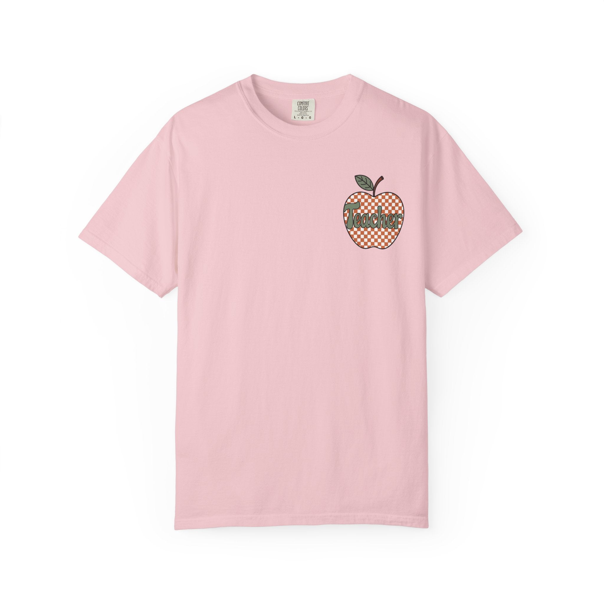 Apple Checkerboard Graphic T-Shirt
