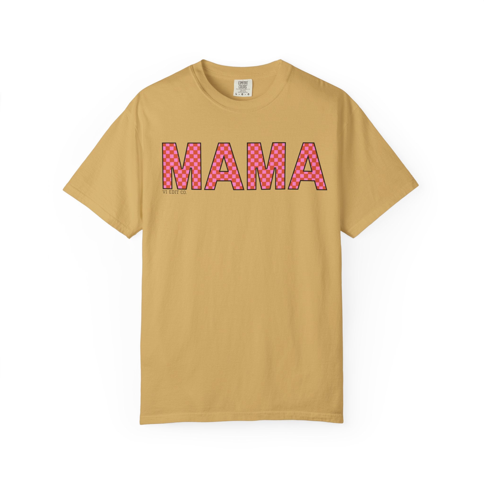 MAMA floral applique T-shirt | Mama graphic tee