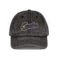 Vintage Embroidered 'Eagles' Washed Baseball Cap — Distressed Retro Hat