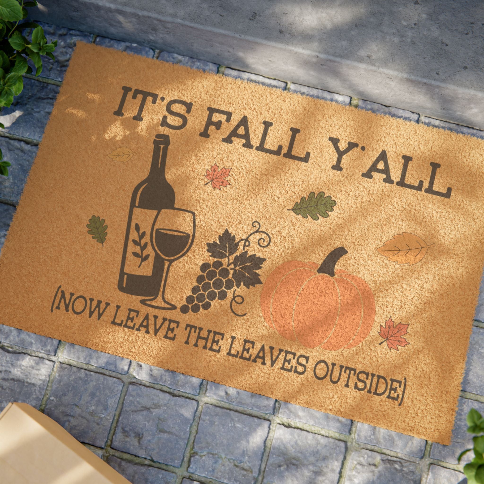 Its Fall Y'all Welcome Mat