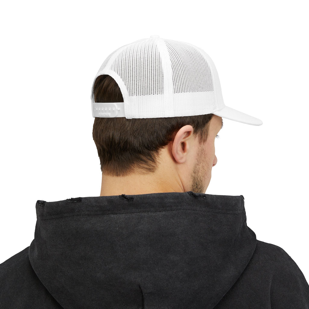 Rad Dad Trucker Cap — Retro Mustache Snapback Hat (Father's Day Gift)